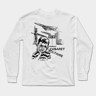 Cabaret Voltaire -- Punsktyle Design Long Sleeve T-Shirt